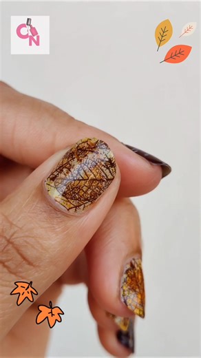 5.4K views · 18 reactions | easy fall nail art ideas Part 3 | Crazy Nailzz - The Nail Art Studio | Facebook