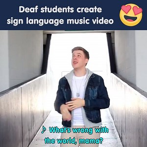 332K views · 4.9K reactions | The world needs more of this! 蘭 #ASL Original: youtube.com/watch?v=yKnvJHIZkhM | Ai-Media | Facebook