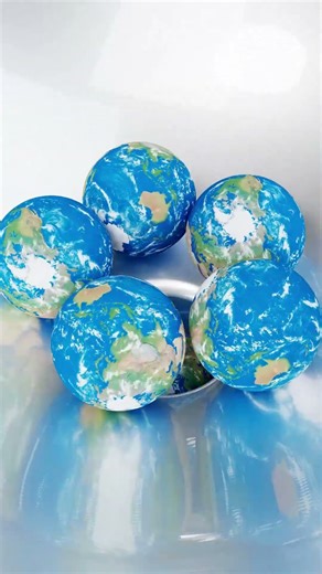 Earth Drop - V2 #animation #motionloop #blender #loopingvideo #loop