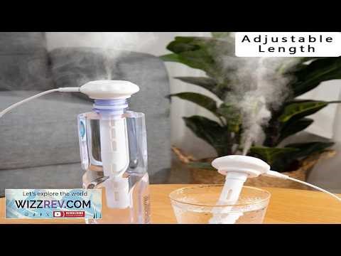 Mini Ultrasonic Air Humidifier LED Lamp USB Essential Oil Diffuser Car Purifier