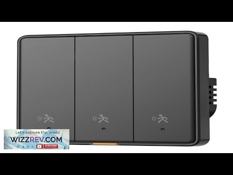 SMATRUL Tuya Smart Zigbe 10G Motion Sensor Radar Switch Single Live Wire Neutral