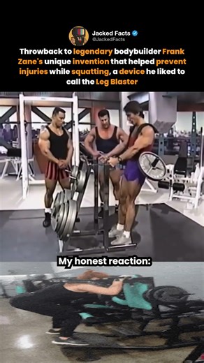 Throwback to legendary bodybuilder Frank Zane's unique invention that helped prevent injuries