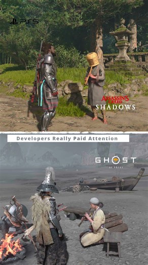 Developers Really Thought About This… NPC Test 2 #gaming #ghostofyotei #assassinscreedshadows