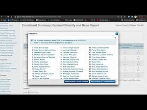 Enrollment Summary (Summary) PowerSchool