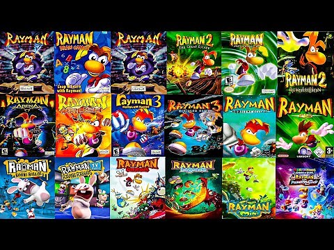 The Evolution of RAYMAN Games (1995-2023)