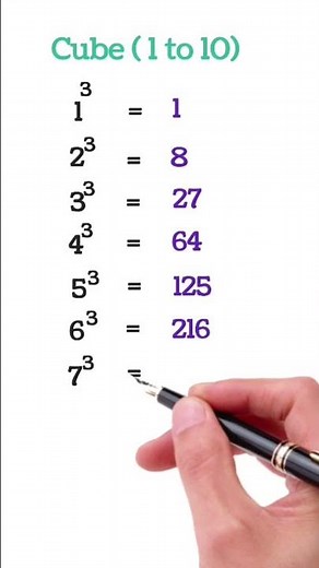 Cube Math Trick | Solve Cubes in Seconds 🔢 | Easy Mental Math Hack