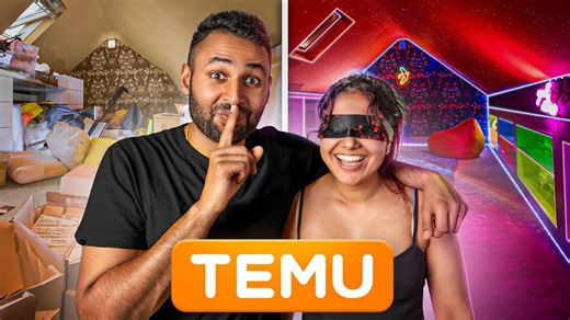 I built my sister's dream den with only TEMU products!