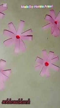 Craft Techniques For Designing Homemade Flowers Frame