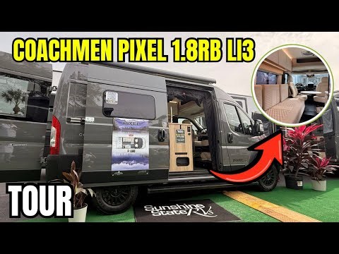 Small Van, HUGE Power ⚡ | Coachmen Pixel 1.8RB Li3 Full Tour