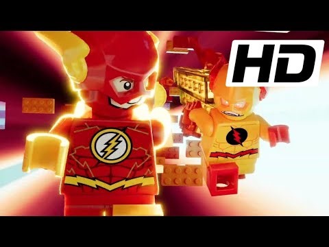 Flash vs Reverse Flash Final race | LEGO animation Blender|