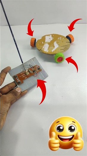 How to make rc car || घर पर बनाएं amazing remote control car #viral #shorts