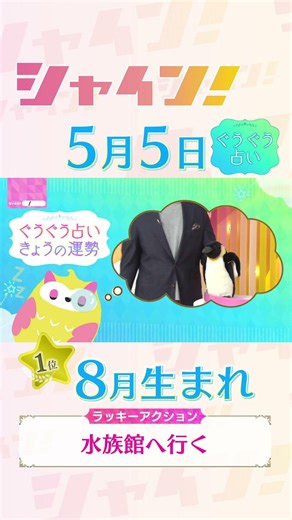 STV's "Shine!" Googoo Fortune Telling Lucky Action #shorts #stv #Shine! #Yuki Iosumi