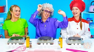 أنا مقابل جدتي في تحدي تحضير الطعام | حيل وحيل المطبخ Multi DO Challenge | Multi Do Arabic