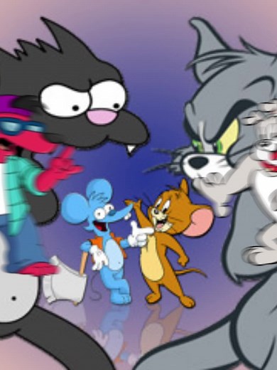 Tom and Jerry vs Itchy and Scratchy: Epic Cartoon Showdown