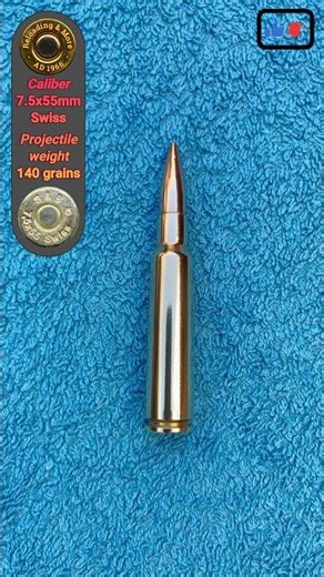 🟡7.5x55mm Swiss | #reloadingandmore