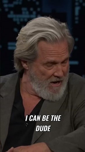 Jeff Bridges Summons The Dude: Epic Talk Show Moments! #shorts