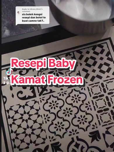 Resepi Baby Kamat Frozen yang Popular