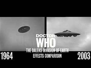 Doctor Who: The Dalek Invasion of Earth Effects Comparison