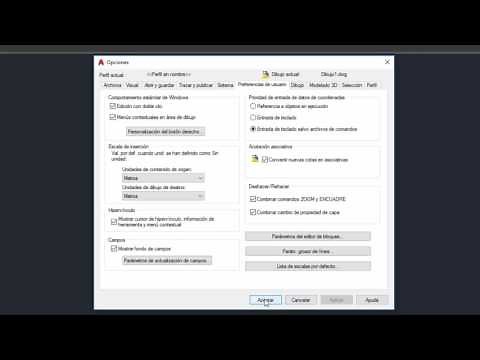 Configuración de ratón en AutoCad
