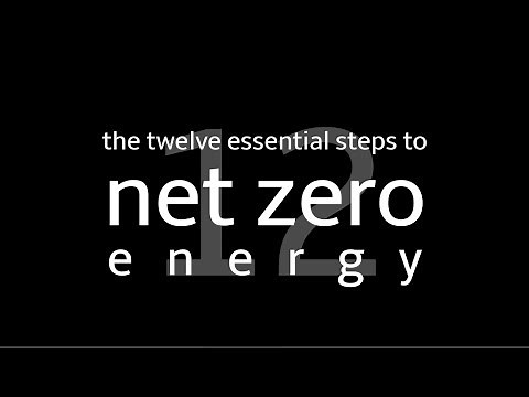 The Twelve Essential Steps to Net Zero Energy with Ted Clifton (Clifton View Homes)