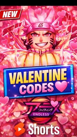 NEW Anime Fighting Simulator Codes 💝🔥 #shorts#roblox🎮#animefightingsimulatorendless #valentinesday