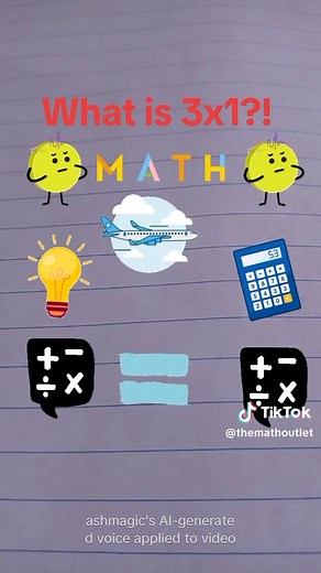 What is 3x1?! #Halloween #math #awesome #school #easy #informative #educational #Learning #Paper #Understanding #work
