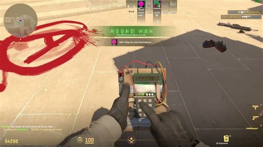 CS2 community reacts to bizarre bug that allows the bomb to bypass collision