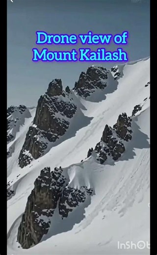 Mount Kailash : Drone View 🔱🌿🌺🙏#harharmahadev #kailashpati 🙏