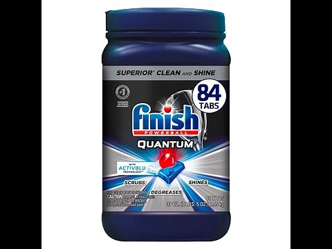 Finish Powerball Quantum Dishwashing Tabs Product Review