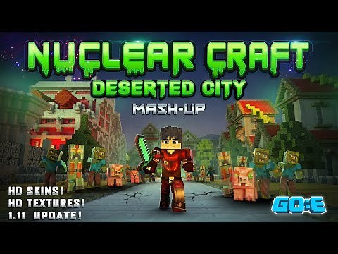 Nuclear Craft - Deserted City Trailer - A Minecraft Marketplace Mash-Up Pack