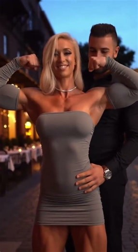 Too much muscle for a girl? Or perfect? #olympia #bicep #muscle #fbb #bodybuilding #bodybuilder