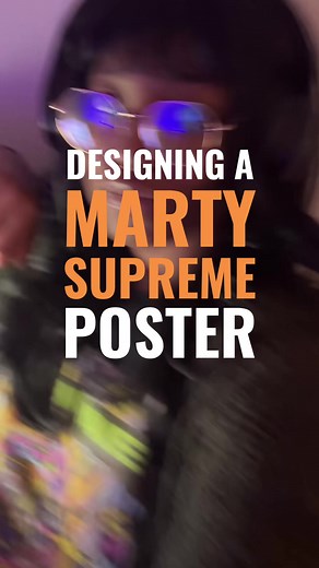 Creating an Eye-Catching Marty Supreme Poster Design