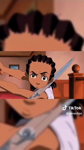 Riley vs Huey 💪#fyp #boondocks #boondocksedit #boondocksriley | Boondocks Edits