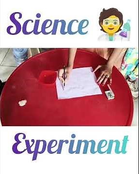 Learning with open eyes demonstration in experimental method