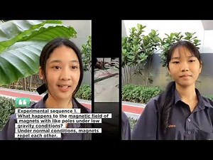 Asian try zero-g 2025 Experiment on the generation of magnetic fields in low gravity conditions