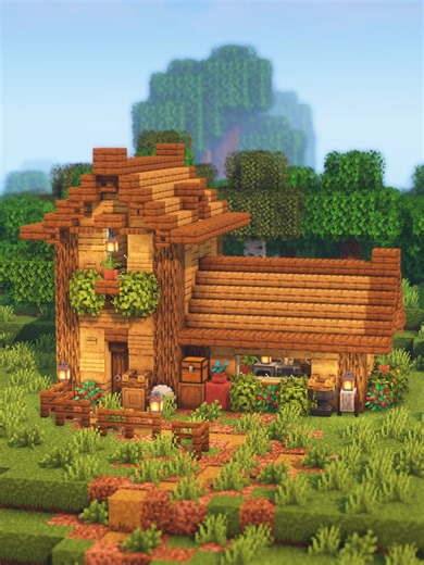 Wooden House Minecraft Tutorial: Simple Build Ideas