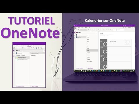 ⭐OneNote 2020 Tutoriel français - Comment utiliser OneNote (créer un calendrier⭐ et des blocs notes)