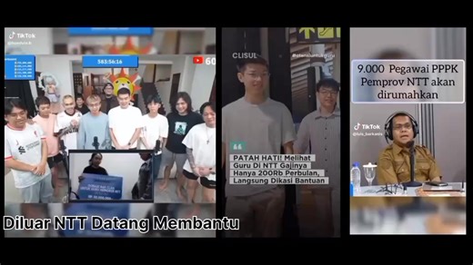 Diluar NTT Datang Membantu, Di Dalam NTT Dirumahkan#berandafyp #tiktok #fyppppppppppppppppppppppp #NTT #gubernurntt