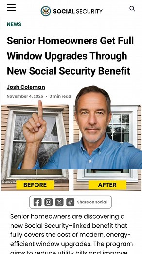 FINALLY… a Window Remodel Relief Service for Seniors  Here’s How To Apply For Your Brand New Energy Efficient Windows (Updated For 2025)  With this new free website, you can 'skip' the middleman, get brand new energy efficient windows installed that are perfect for you and your needs, all while being 100% risk free! Takes less than 30 seconds to find out  | Michelle Browning | Facebook