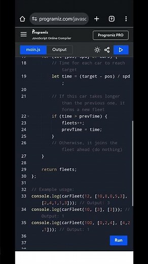 Car Fleet Problem Explained | LeetCode | JavaScript Solution with Full Explanation