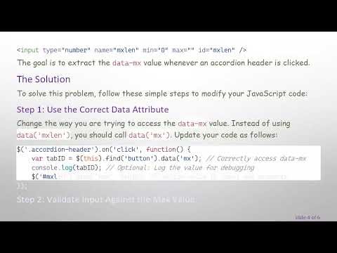 Extracting data-mx from Bootstrap 5 Accordion Header