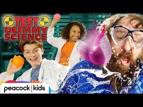 Break vs. Bounce Water Balloon Experiment | TEST DUMMY SCIENCE