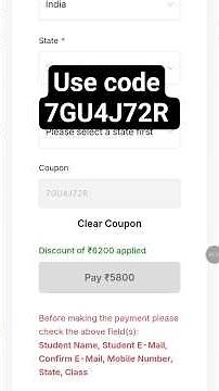 mathongo jee mains and advanced 2026 test series discount coupon code quizzr #jee #jee2026 #jeemains