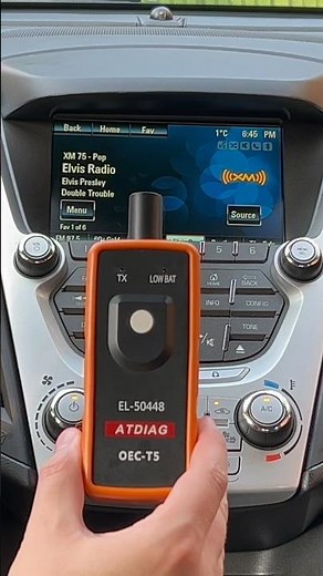 Chevy Equinox TPMS reset #viral #automotive #mechanic #shorts #gm