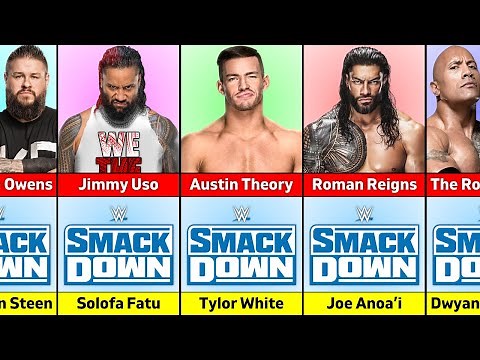 WWE SmackDown Full Roster & Real Names 2024