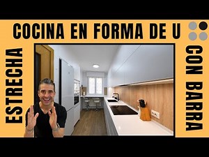 Kitchen NARROW wood 🌳 and white 🤍 IN U CJR