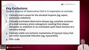 Diagnosis and Management of Myocardial Infarction With Non-obstructive Coronary Arteries (MINOCA)