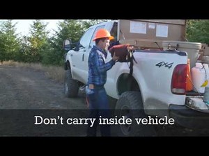 Pesticides in Forestry, A Workers’ Guide to Safe Practices