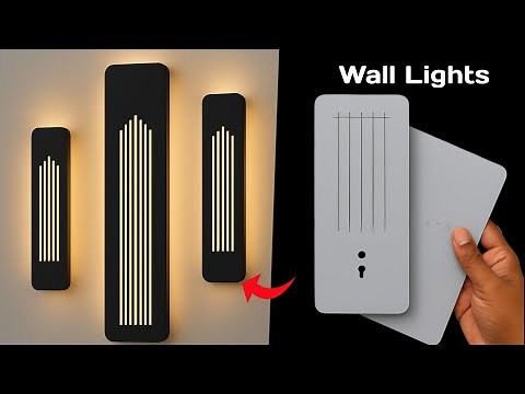 Best Profitable 💰 Business idea How to Make a Work in Home Decoration Modern LED Wall Sconce Lamp20
