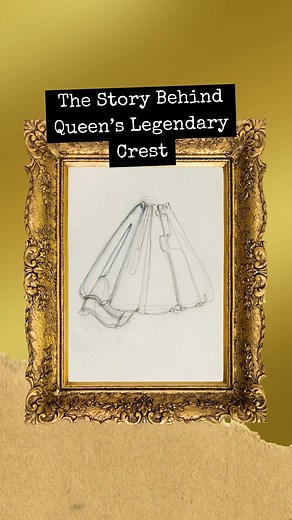 👑 The Evolution of the Queen Logo — from a hidden sketch to a royal emblem. This is one of those things only true Freddie fans know. 💛 At a time when the world had yet to discover its most magnetic frontman, Freddie studied graphic art and design at Ealing Art College in London — the same place that shaped his sense of theatre, proportion, and beauty. He could draw, design, and dream with equal precision. 🔥Before the famous Queen Crest we all know, there was an earlier version — a rare first 